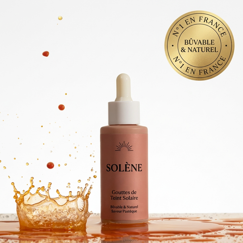 Autobronzant Solène - Flacon produit pour un bronzage naturel et éclatant